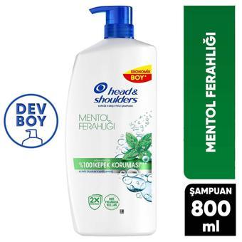 Head&Shoulders Mentol Ferahlığı Kepek Karşıtı Şampuan 800ml