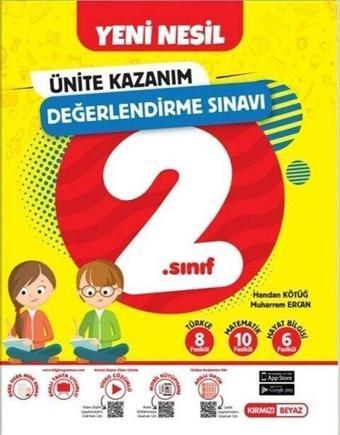 2. Sınıf Tüm Dersler Ünite Kazanım Değerlendirme Sınavı - Kolektif  - Kırmızı Beyaz Yayınları-Eğitim