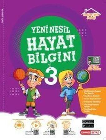 3. Sınıf Yeni Nesil Hayat Bilgisi Bilgini - Kolektif  - Kırmızı Beyaz Yayınları-Eğitim