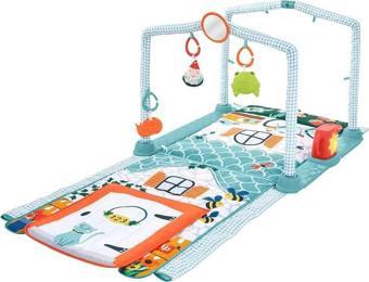 Fisher-Price 3'ü 1 Arada Sevimli Kulübe Jimnastik Merkezi HJK45