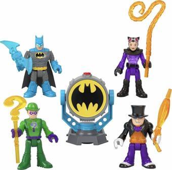 imaginext DC Super Friends Bat-Tech Bat-Signal Figür Seti HFD47