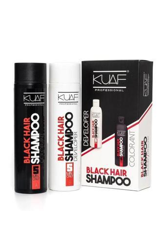 Kuaf Profesyonel Black Şampuan 2 x 250 Ml Set