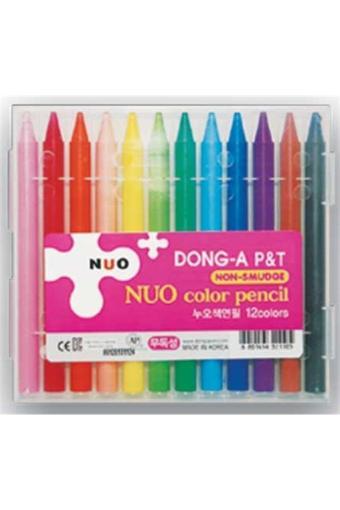 Dong-A Nuo Color Mum Boya Plastik Crayon 12 Li 269105