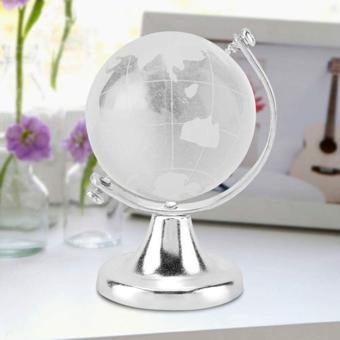 Büro Ev Dekoru için Hediyelik Mini Dünya Kristal Cam Küre