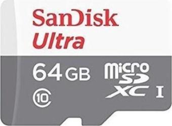 Sandisk Ultra 64gb 100mb/s Microsdxc Uhs-ı Hafıza Kartı Sdsqunr-064g-gn3mn