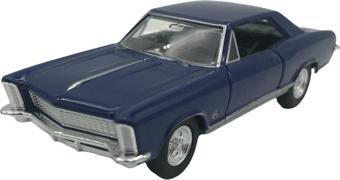 Farbu Oyuncak 1:38 Metal Çek Bırak Araba 1965 Buick Riviera Gran Sport 43732