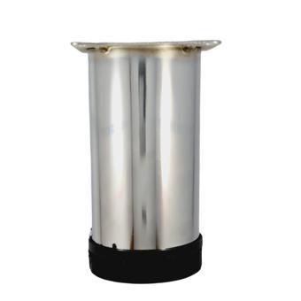60 LIK 8 CM KROM METAL YUVARLAK AYAK ( 4 ADET )