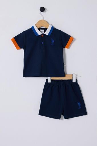 U.S. Polo Assn. Erkek Bebek Lacivert Bebek Takım