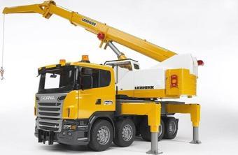Bruder Scania R-Serisi Liebherr Vinçli Kamyon BR03570