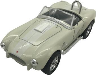 Farbu Oyuncak 1:38 Metal Çek Bırak Araba 1965 Shelby Cobra 427 S/C 43761D