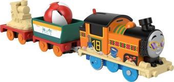 Mattel Fisher Price Thomas ve Friends Büyük Tekli Trenler HMK05 Beachy Nia Çocuklar İçin Oyuncak Tren