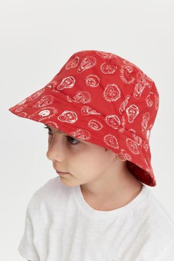 Benitto Kids Erkek Çocuk Desenli Bucket Şapka 7007