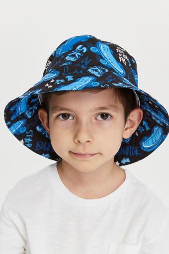 Benitto Kids Erkek Çocuk Desenli Bucket Şapka 7011