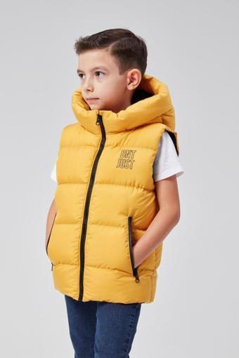 Benitto Kids Kapüşonlu Erkek Çocuk Şişme Yelek 51311