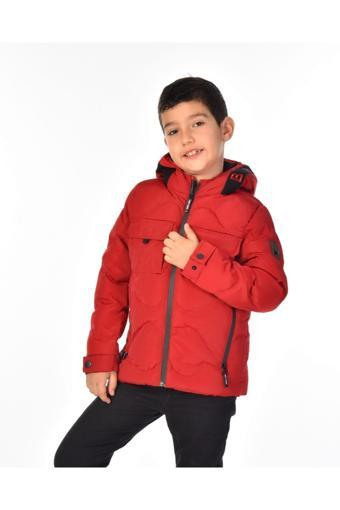 Benitto Kids Erkek Çocuk Mont Kırmızı 51230K