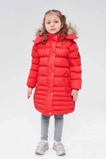 Benitto Kids Kız Çocuk Natürel Kürklü Kaban 51301