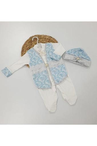Petite Ponpon Baby Erkek Bebek Mevlüt Kıyafeti, Sünnetlik 6-9 AY