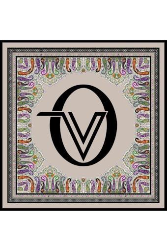 Valentino Orlandi Milano Desenli Eşarp-5-14
