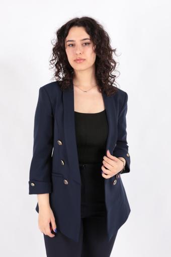 Ayhan 90599 Kadın Blazer Ceket