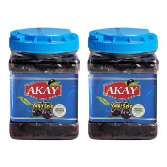 Akay Zeytin Jumbo Yağlı Sele 1 Kg (230-260 Kal) x 2 Adet