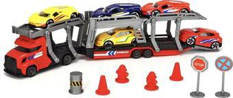 Dickie Transporter Set, 5 x Metal Diecast Araçlı 203745012