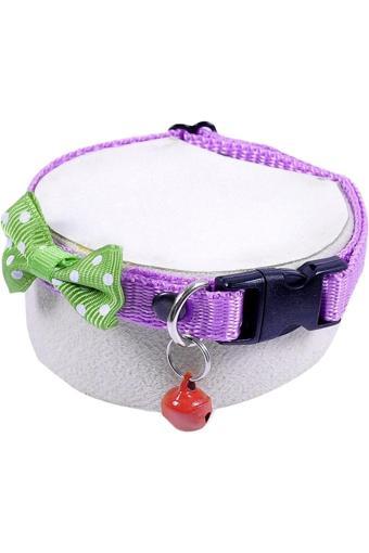 Pet Kedi Köpek Boyun Tasması Papyonlu