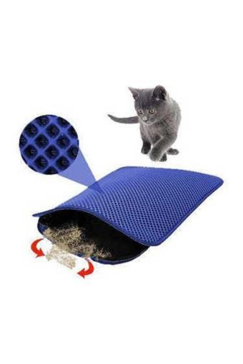 Prochef 60 X 40 Cm Mavi Elekli Paspas & Kedi Tuvaleti Önü Paspası