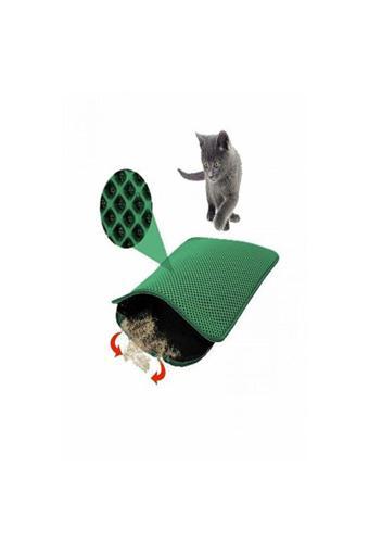 Prochef 60 X 40 Cm Yeşil Elekli Paspas & Kedi Tuvaleti Önü Paspası