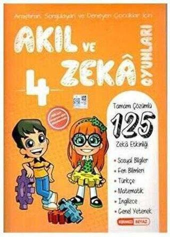 4. Sınıf Akıl ve Zeka Oyunları - Kolektif  - Kırmızı Beyaz Yayınları-Eğitim