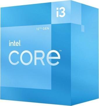 Intel Core I3 12100f 4.30 Ghz 4 Çekirdek 17mb 1700p 10nm Işlemci