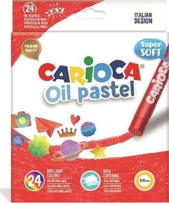 Carioca Yağlı 24'lü Pastel Boya Kalemi