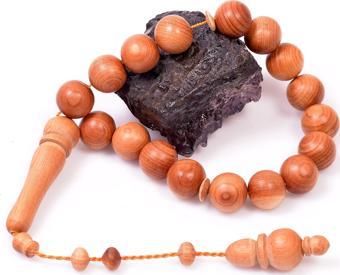 Taş Sandığı Kokulu Ardıç Ağacı Bilek Boy Tesbih - 14 mm Efe Tesbihi