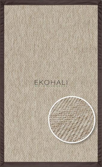 Ventura Koleksiyonu Örgülü Naturel Dekoratif Halı VNT 2704 Beige