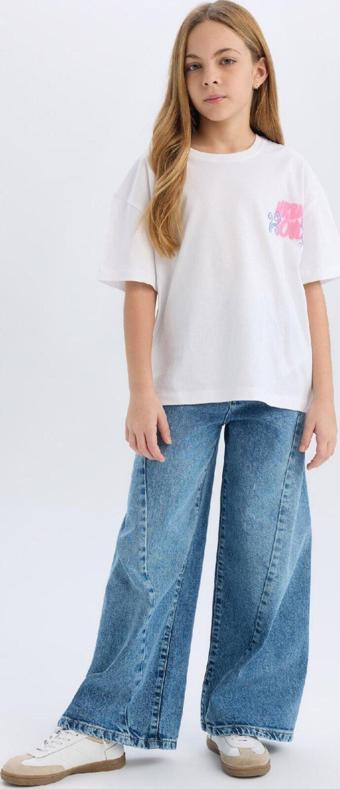 Defacto D8554A8 Kız Çocuk T-Shirt