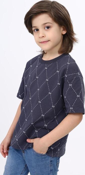 Toontoy Unisex Çocuk Baskılı Tişört