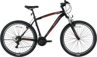 Bisan Mts 4600 Erkek Dağ Bisikleti 48Cm V 27.5 Jant 21 Vites Mat Siyah Kırmızı