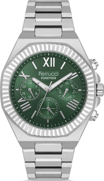Ferrucci FER.03455M.01 Çelik Kordon Erkek Kol Saati