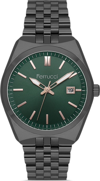 Ferrucci FER.03463M.05 Çelik Kordon Erkek Kol Saati