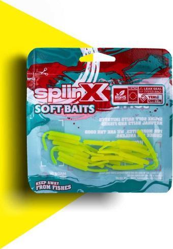 SPIINX BABY FISH SİLİKON 4.5CM 18P UV YELLOW