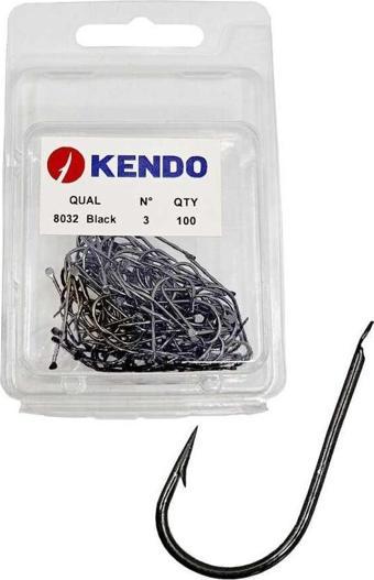 Kendo 8032 Black Nickle 3 100 Adet Olta İğnesi