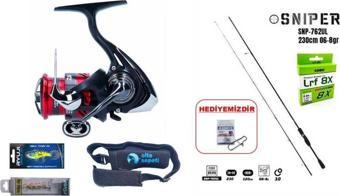 Daiwa Ninja 23 LT 1000 & Fujin Sniper 230cm 0.6-8g LRF Seti