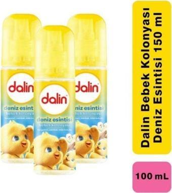 Dalin Bebek Kolonyası Deniz Esintisi 100 Ml 3 Adet