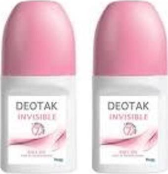 Deotak Roll-On For Women 35 Ml Invisible X2 Adet
