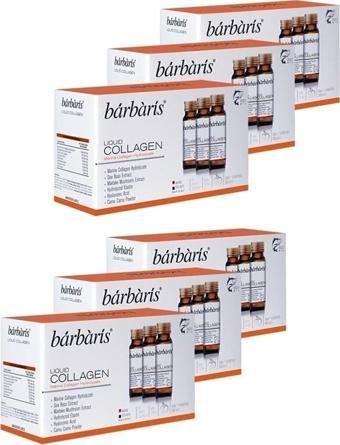Barbaris Liquid Collagen | 6 Kutulu Paket 60 Adet 50 Ml Nova Farma