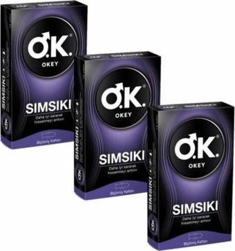 Okey Sımsıkı 3'Lü (30 Adet)