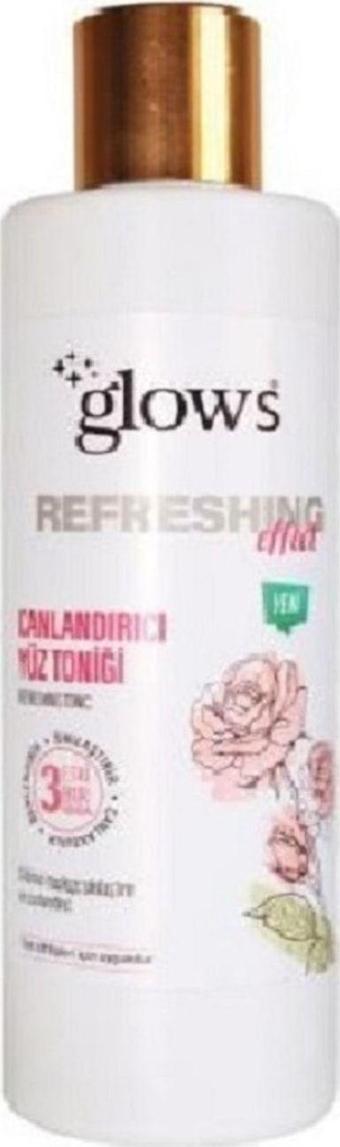 Glows Refreshing Effect Gül Sulu Canlandırıcı Yüz Toniği 250 Ml