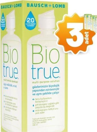 Biotrue 300 Ml Lens Solüsyonu X 3 Adet