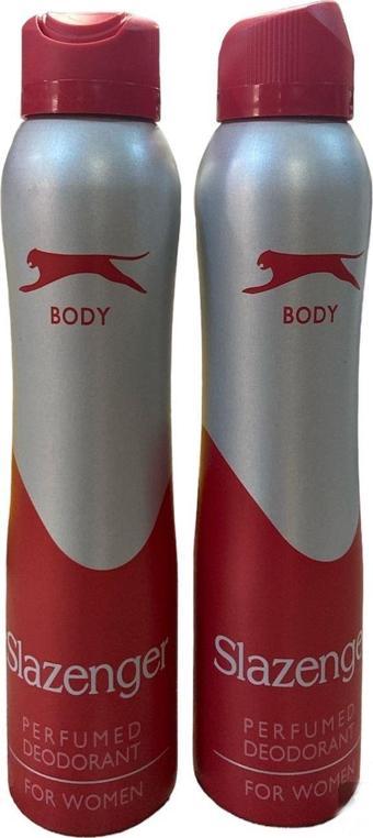 Slazenger Deodorant 150Ml Kırmızı X 2 Adet