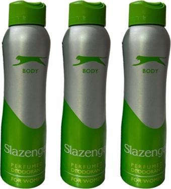 Slazenger Kadın Deodorant Yeşil 150 Ml X3 Adet