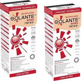 Solante Spf 50+ Acnes Tinted 150 Ml